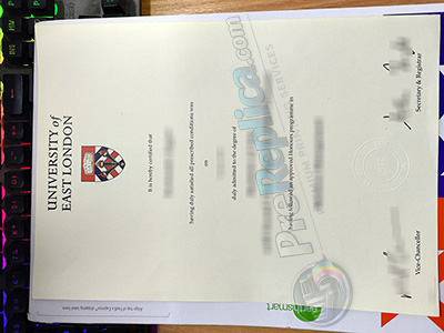 University of East London degree