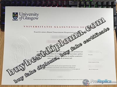 University of Glasgow degree, University of Glasgow fake certificate,