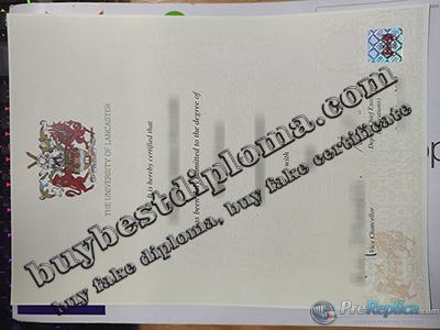 Lancaster University certificate, University of Lancaster degree,