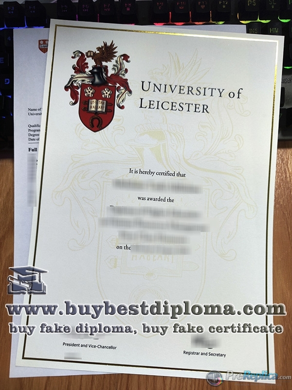 University of Leicester degree