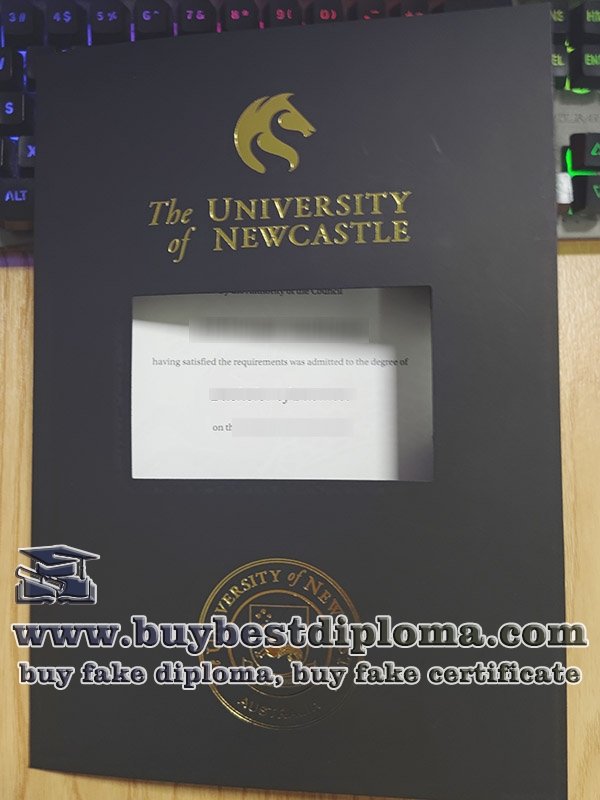 University of Newcastle degree folder University of Newcastle degree folder