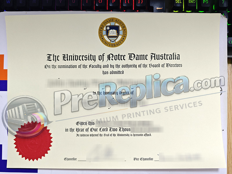 University of Notre Dame Australia degree