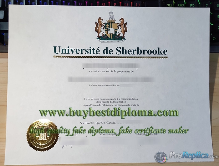 Université de Sherbrooke diploma Université de Sherbrooke diploma