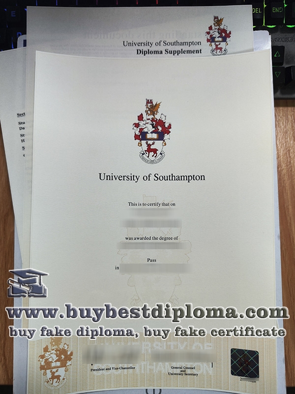 University of Southampton degree University of Southampton degree