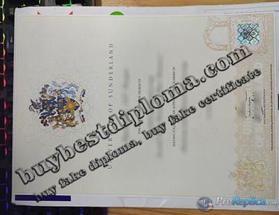buy University of Sunderland diploma