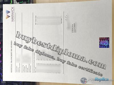 University of Warwick transcript, fake University of Warwick certificate,