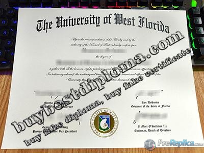 University of West Florida diploma, fake UWF certificate,