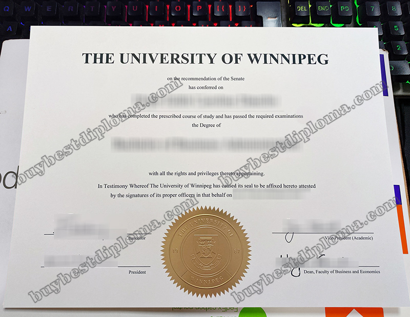 University of Winnipeg diploma University of Winnipeg diploma