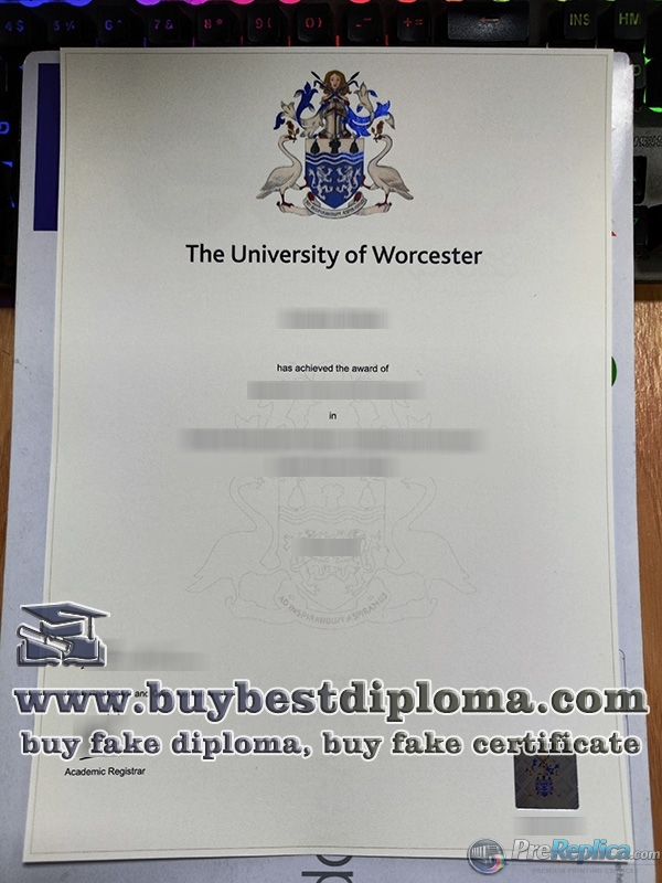 University of Worcester degree