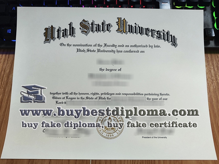 Utah State University diploma Utah State University diploma