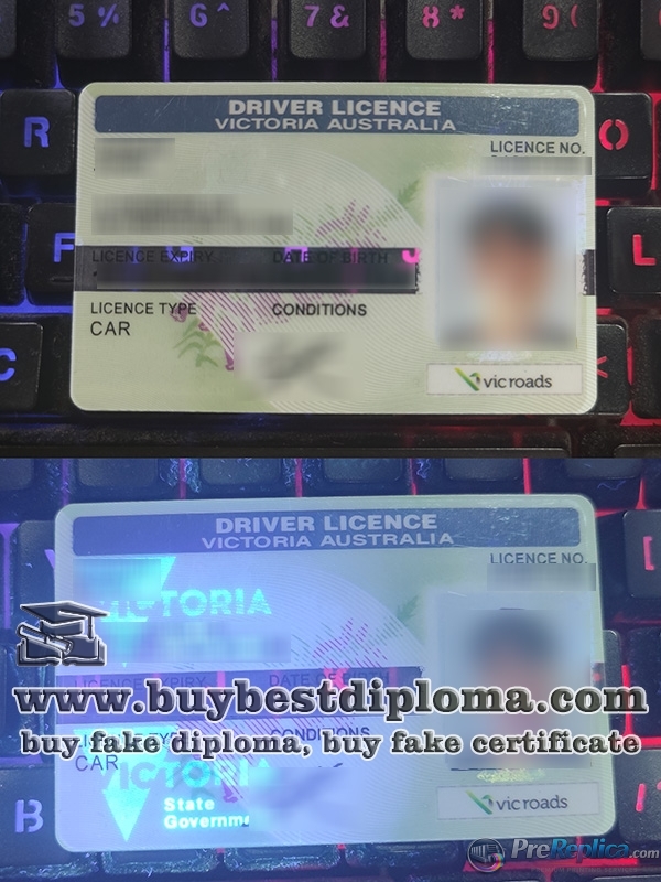 Victoria driver licence