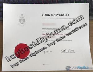 York University diploma 2023, York University certificate 2023,