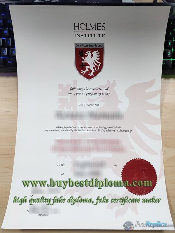 Holmes Institute degree