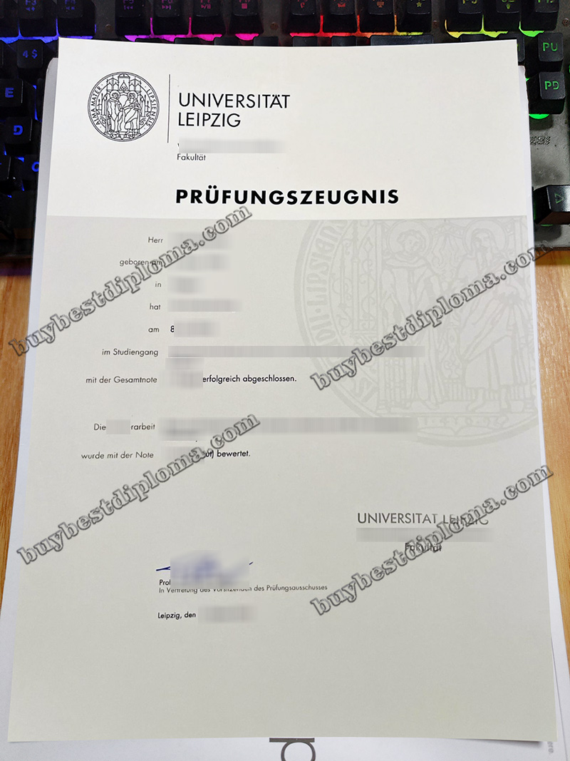 Universität Leipzig zeugnis